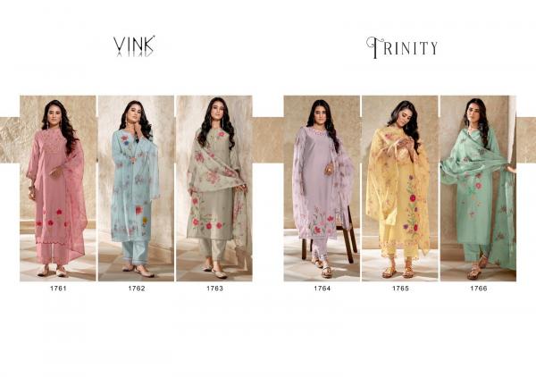 Vink Trinity Viscose Kurta Pant With Dupatta Collection